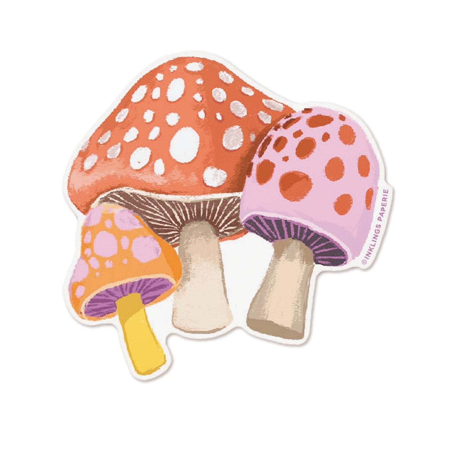 Vinyl Sticker - Mushrooms