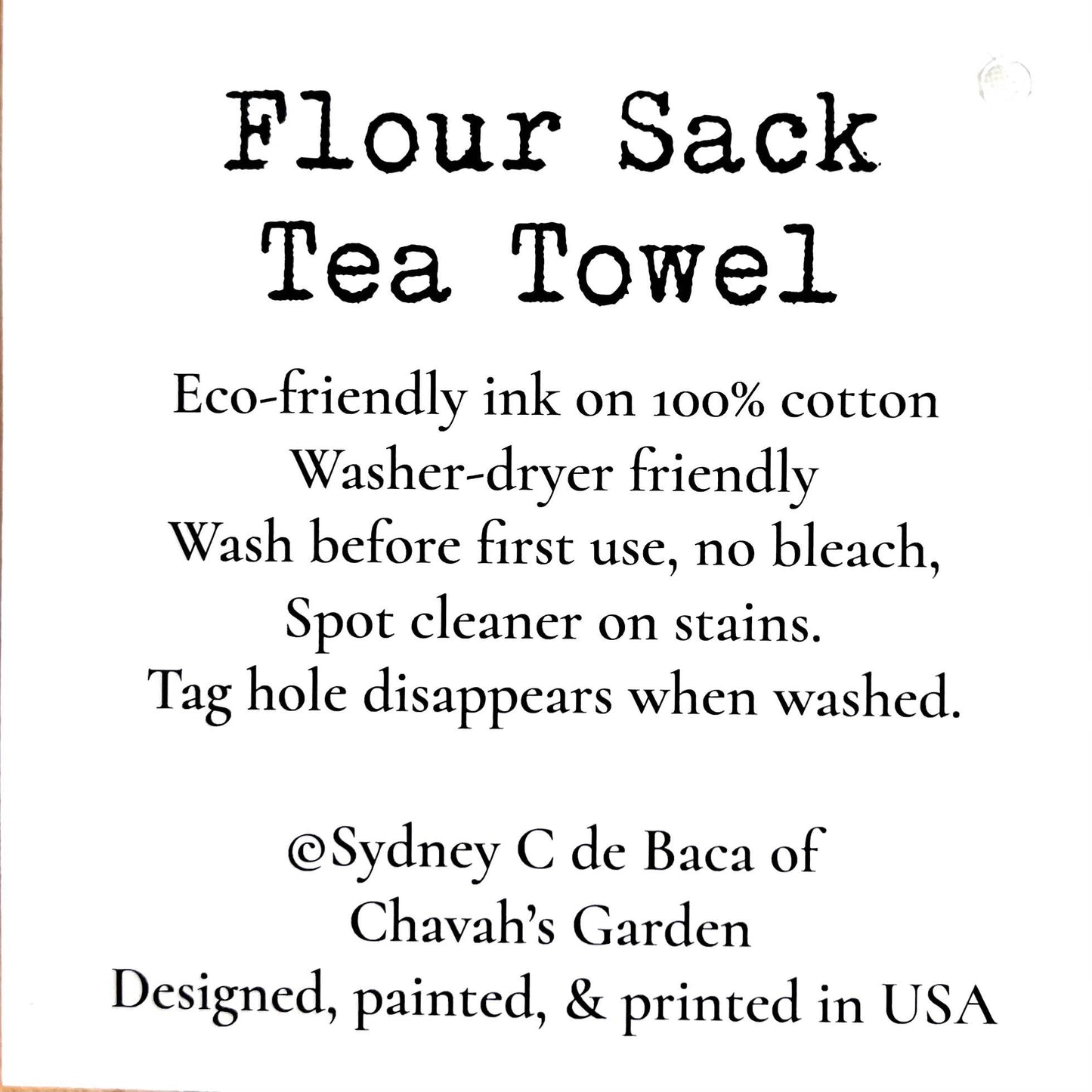 Orca Flour Sack Tea towel, Coastal, Ocean