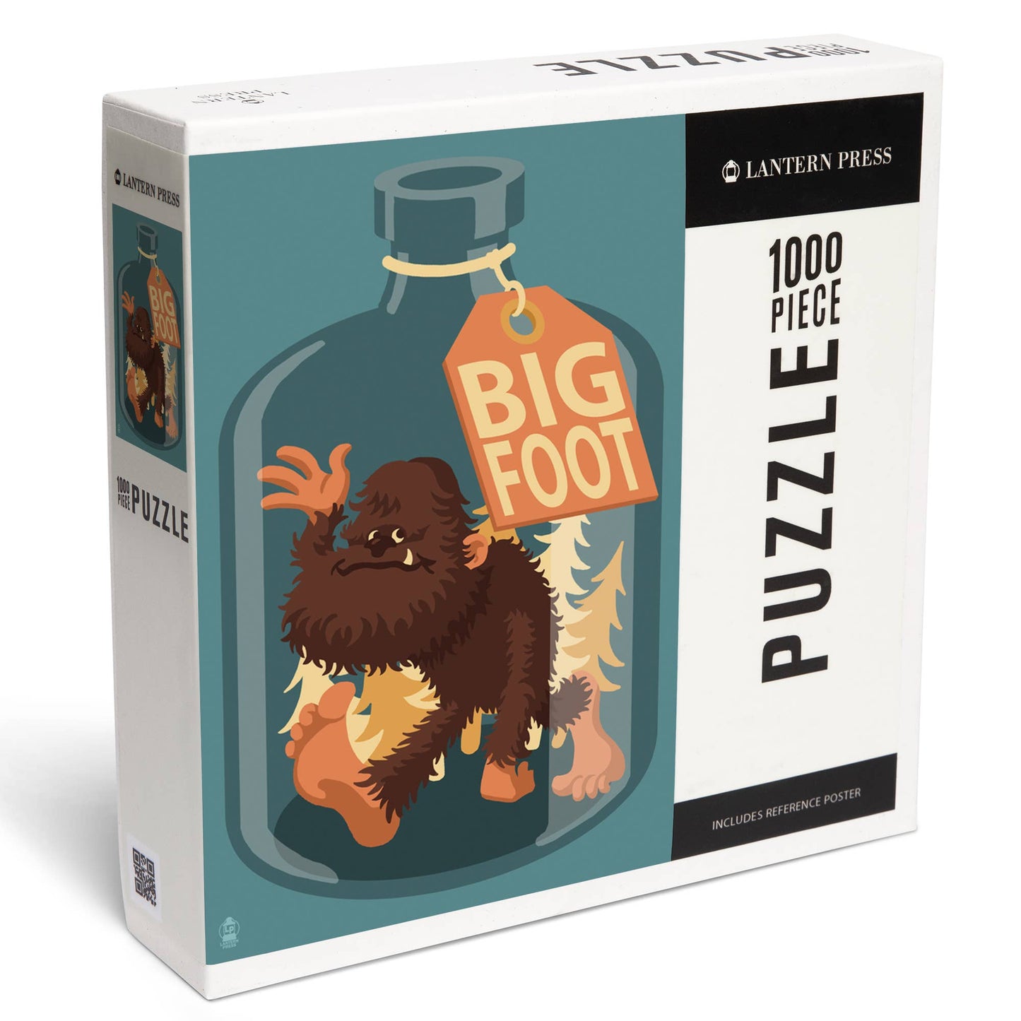 1000 PIECE PUZZLE Bigfoot in a Bottle