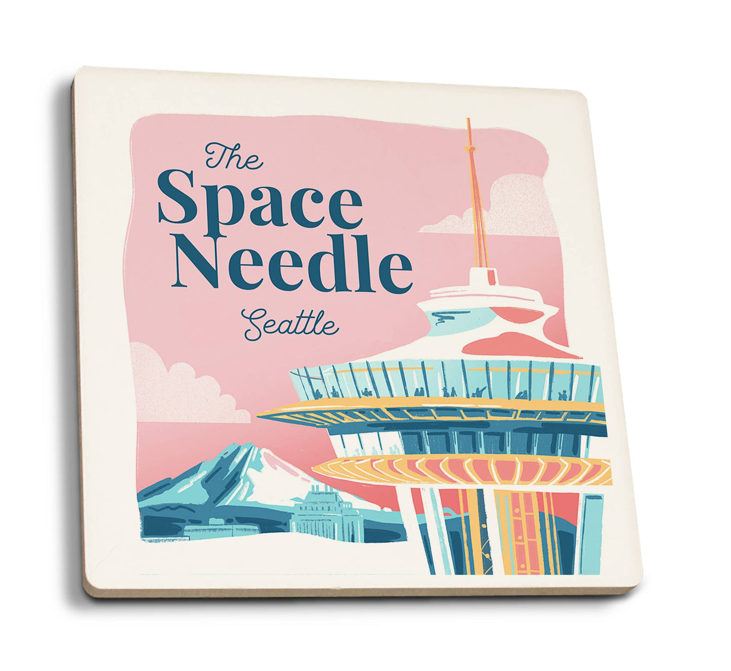 Seattle, Washington, Space Needle, Epic CERAMIC COASTER