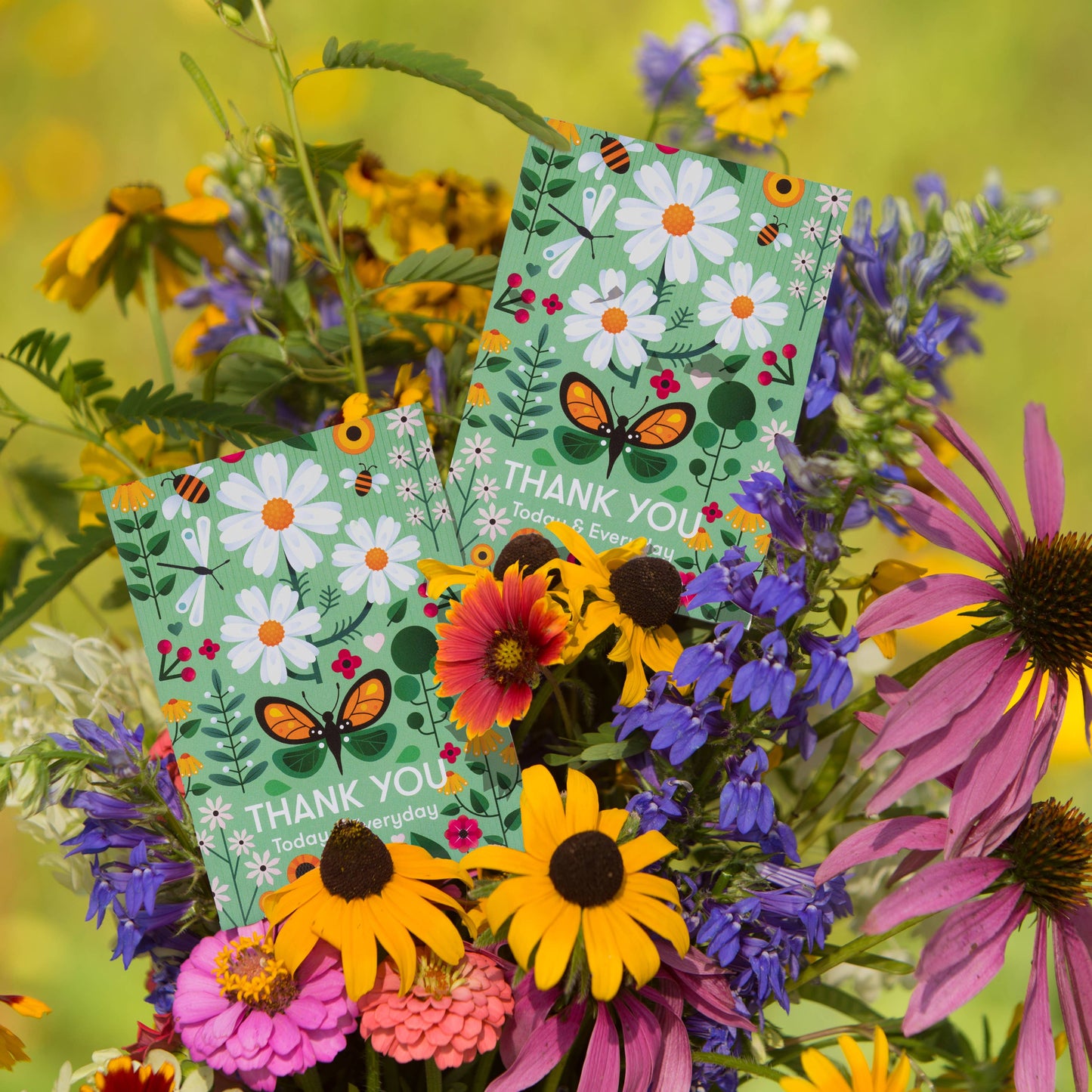 Thank You Today Everyday - Pollinator Flower Mix Seed Packet