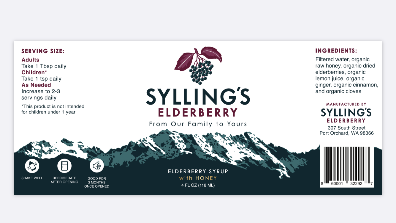Elderberry Syrup - 4oz.