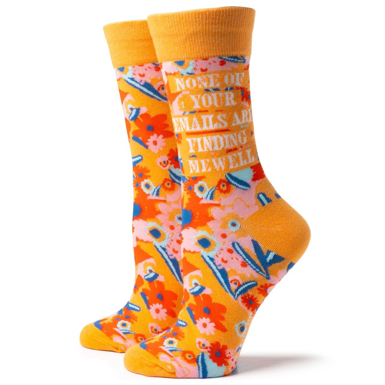 : Hot Mess, Small Two Left Feet® Socks Open Stock