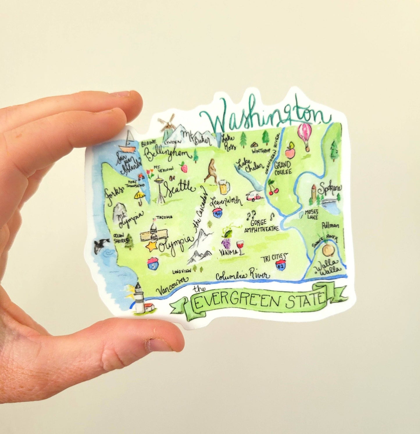 Washington State Sticker
