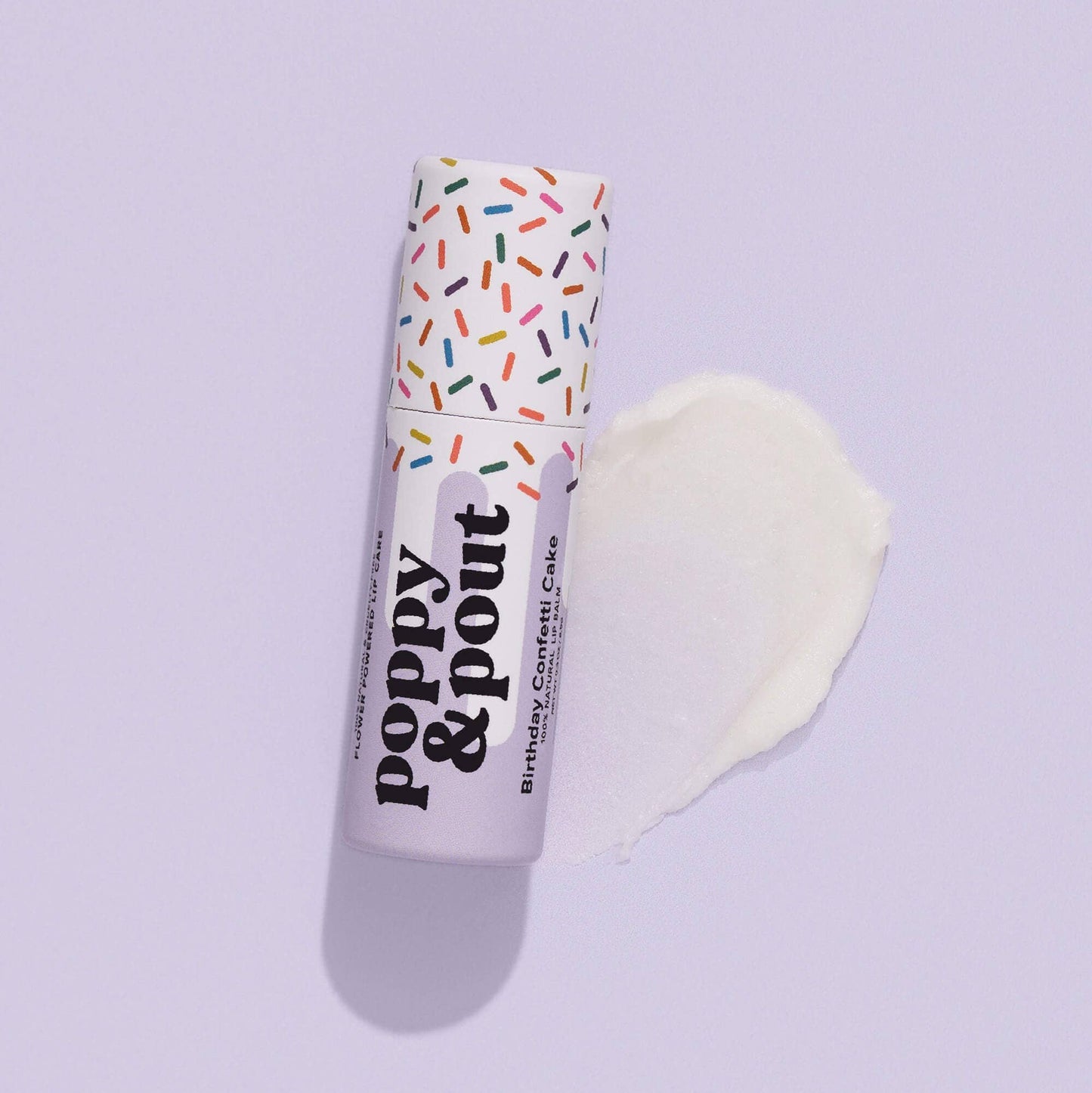 PURPLE Birthday Confetti Cake, Purple