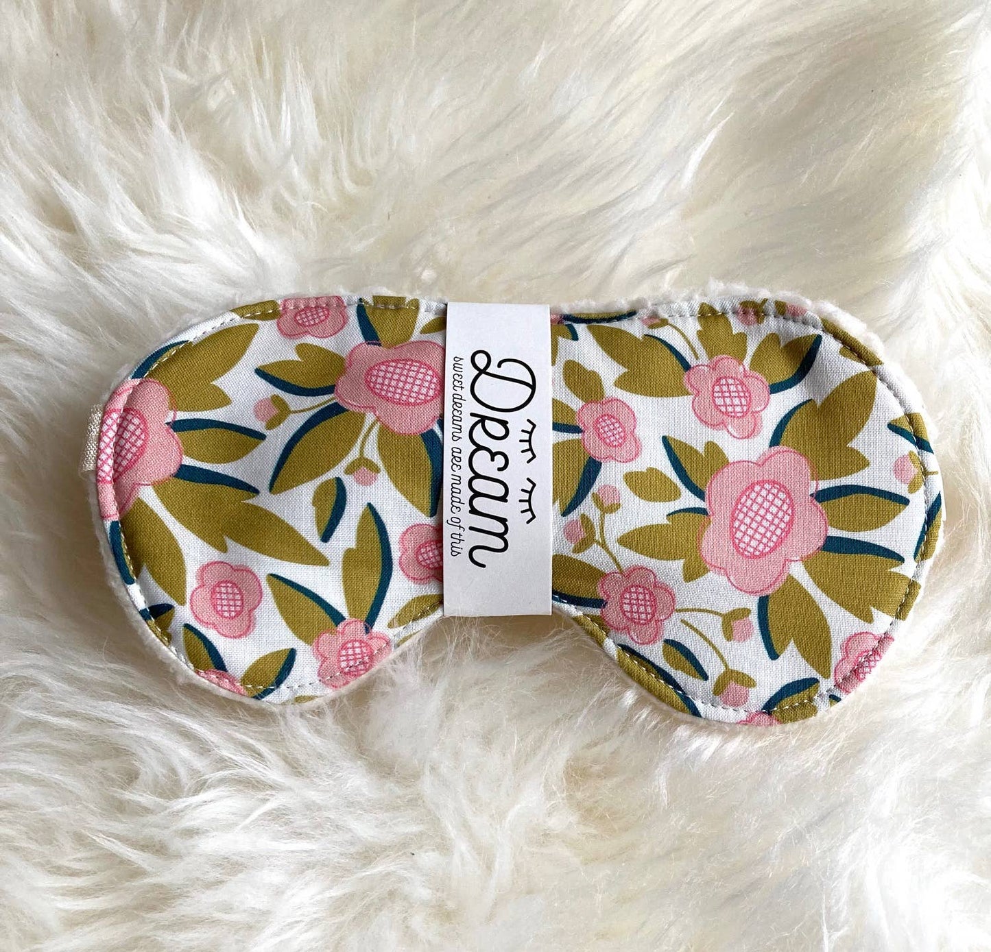 Sleep Mask / Sweet Dreams Sleep Mask / Garden Floral
