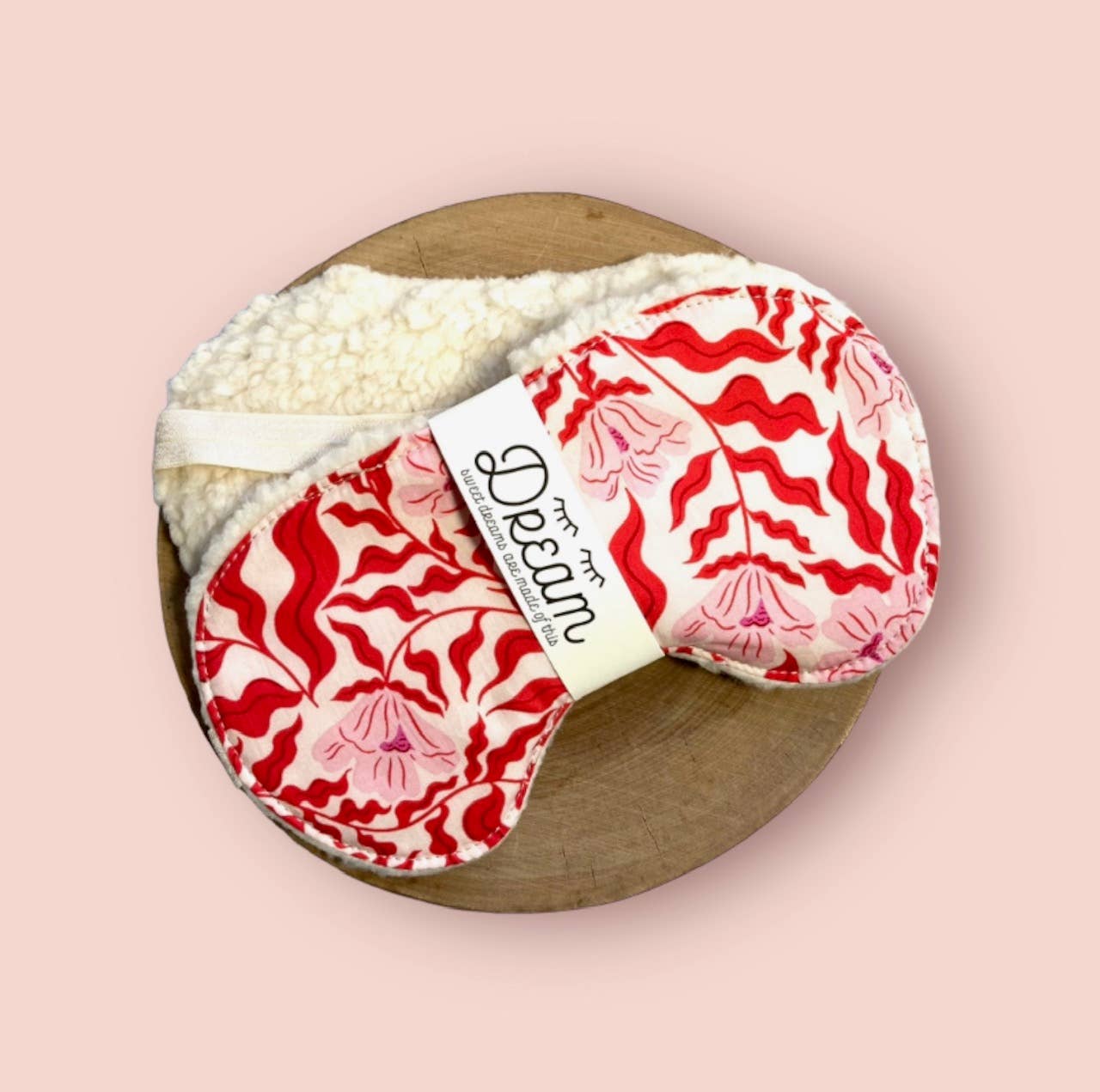 Sleep Mask / Sweet Dreams Sleep Mask / Red Vine