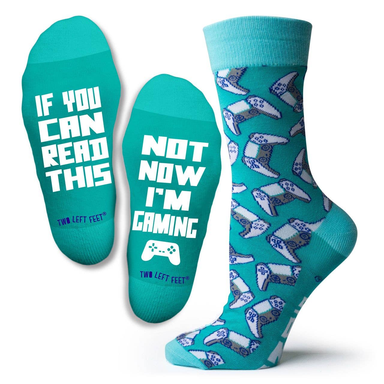 : Hot Mess, Small Two Left Feet® Socks Open Stock