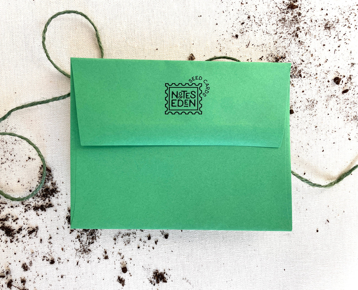 Beauty from Ashes Plantable Wellness Mix Seed Card: Compostable Cello Sleeves, White