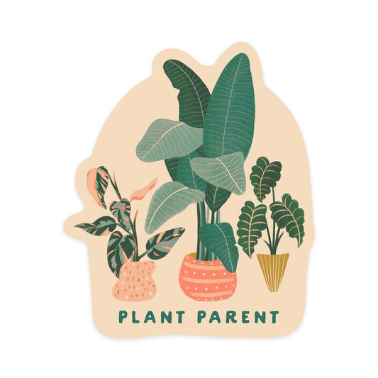 Plant Parent Potted Houseplants: Mini STICKERS