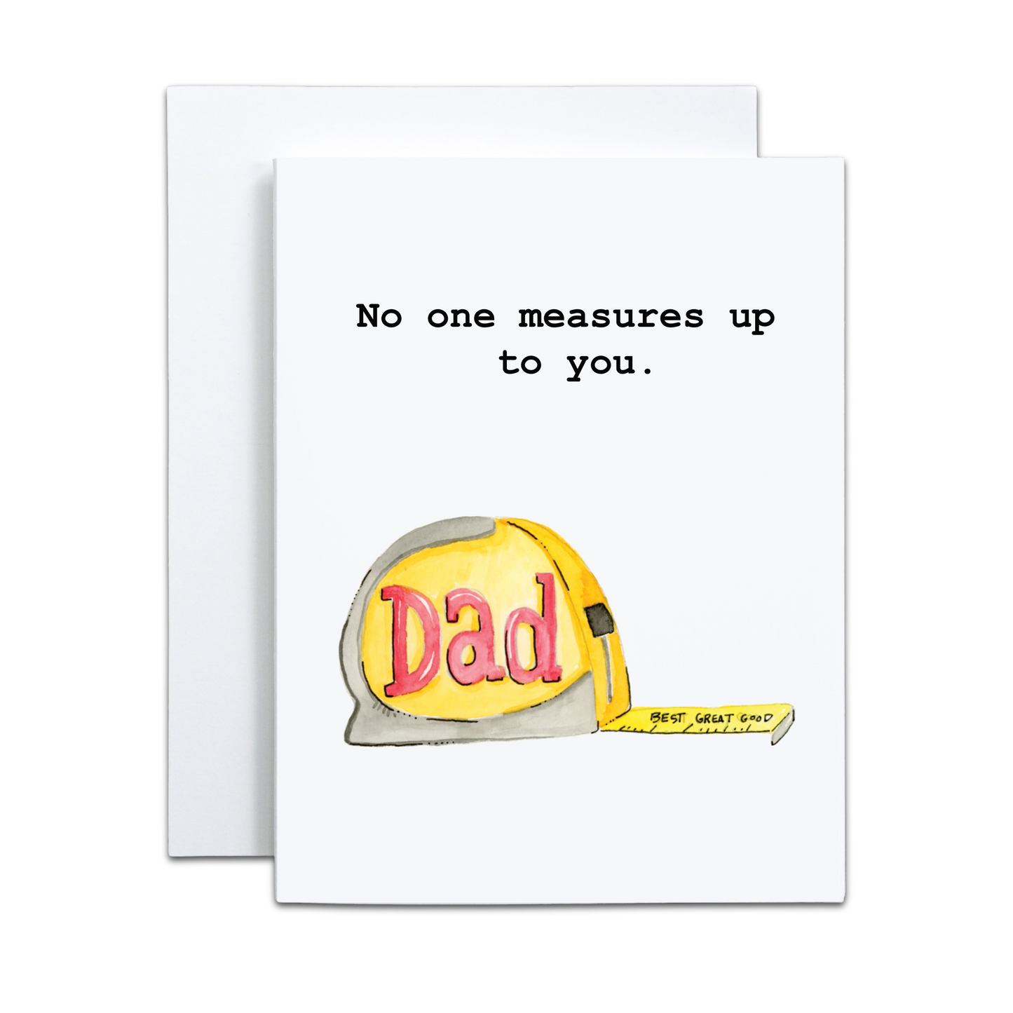 Nobody Measures Up Card