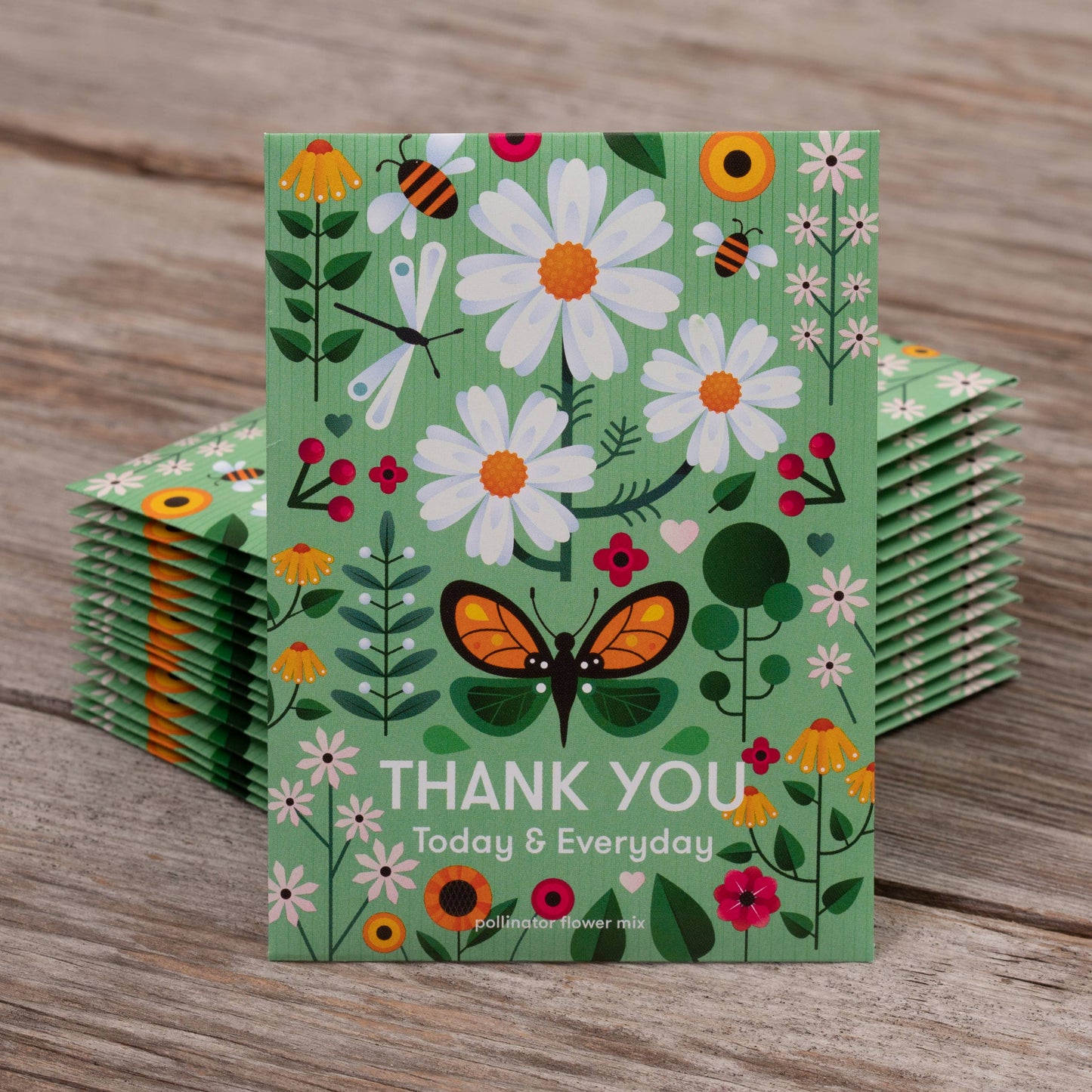 Thank You Today Everyday - Pollinator Flower Mix Seed Packet
