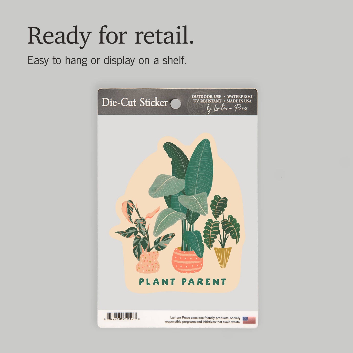 Plant Parent Potted Houseplants: Mini STICKERS