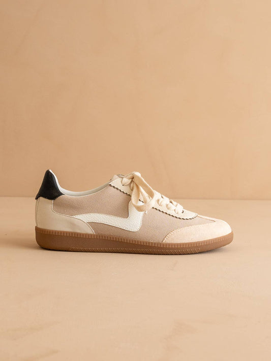 Low Top Kyla Sneaker in Almond - Size 8