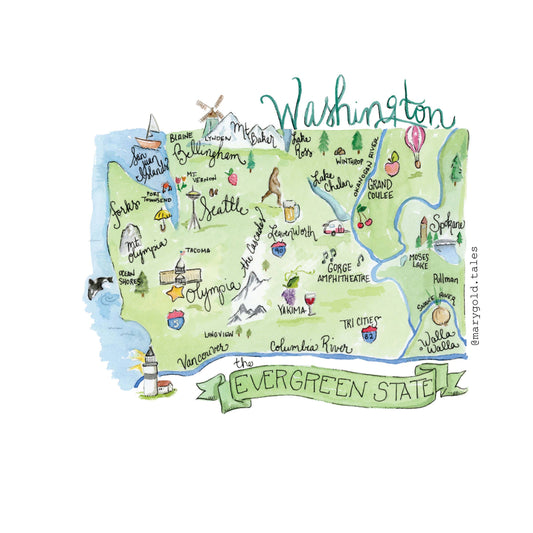 Washington State Sticker