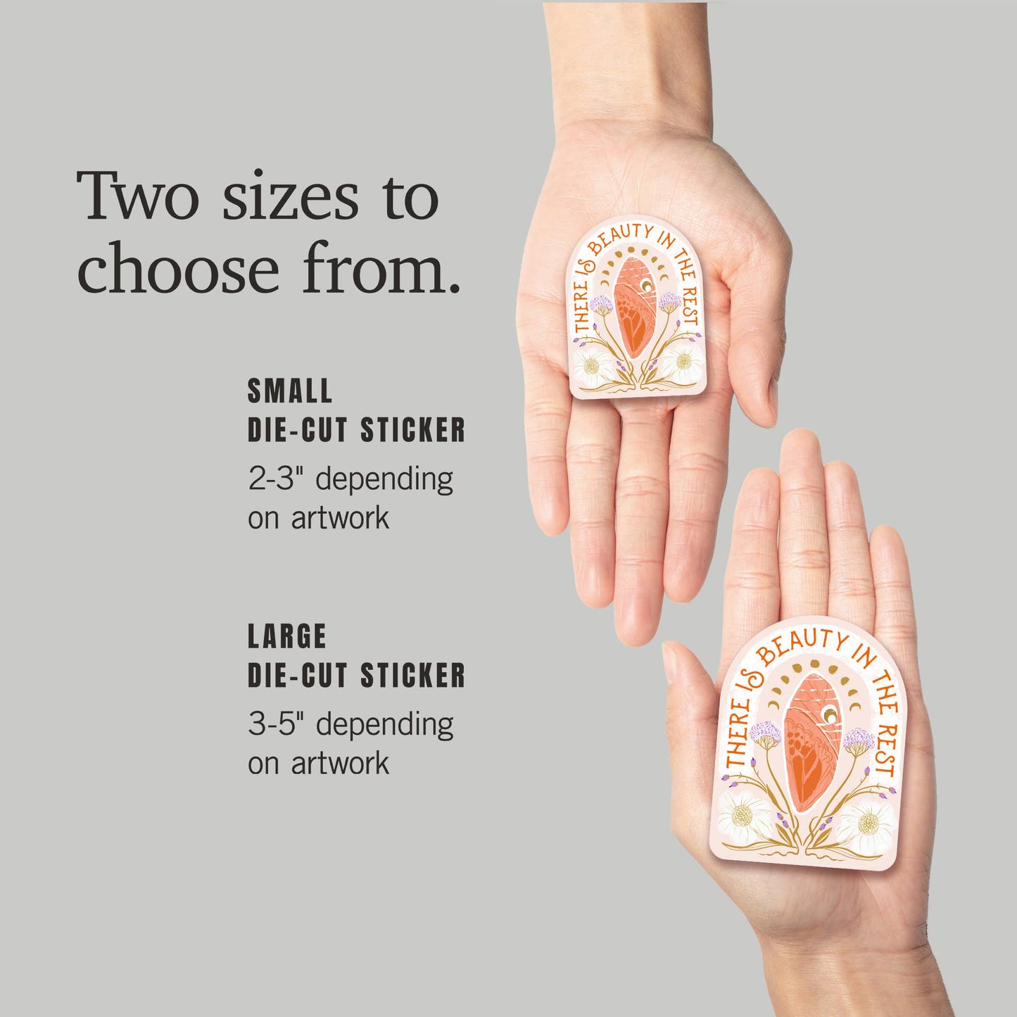 Beauty in the Rest Cocoon: Mini STICKERS