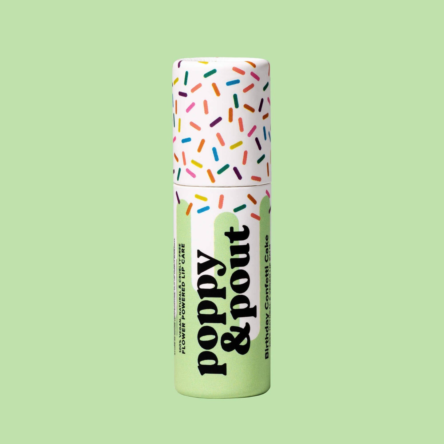 GREEN Birthday Confetti Cake, Green