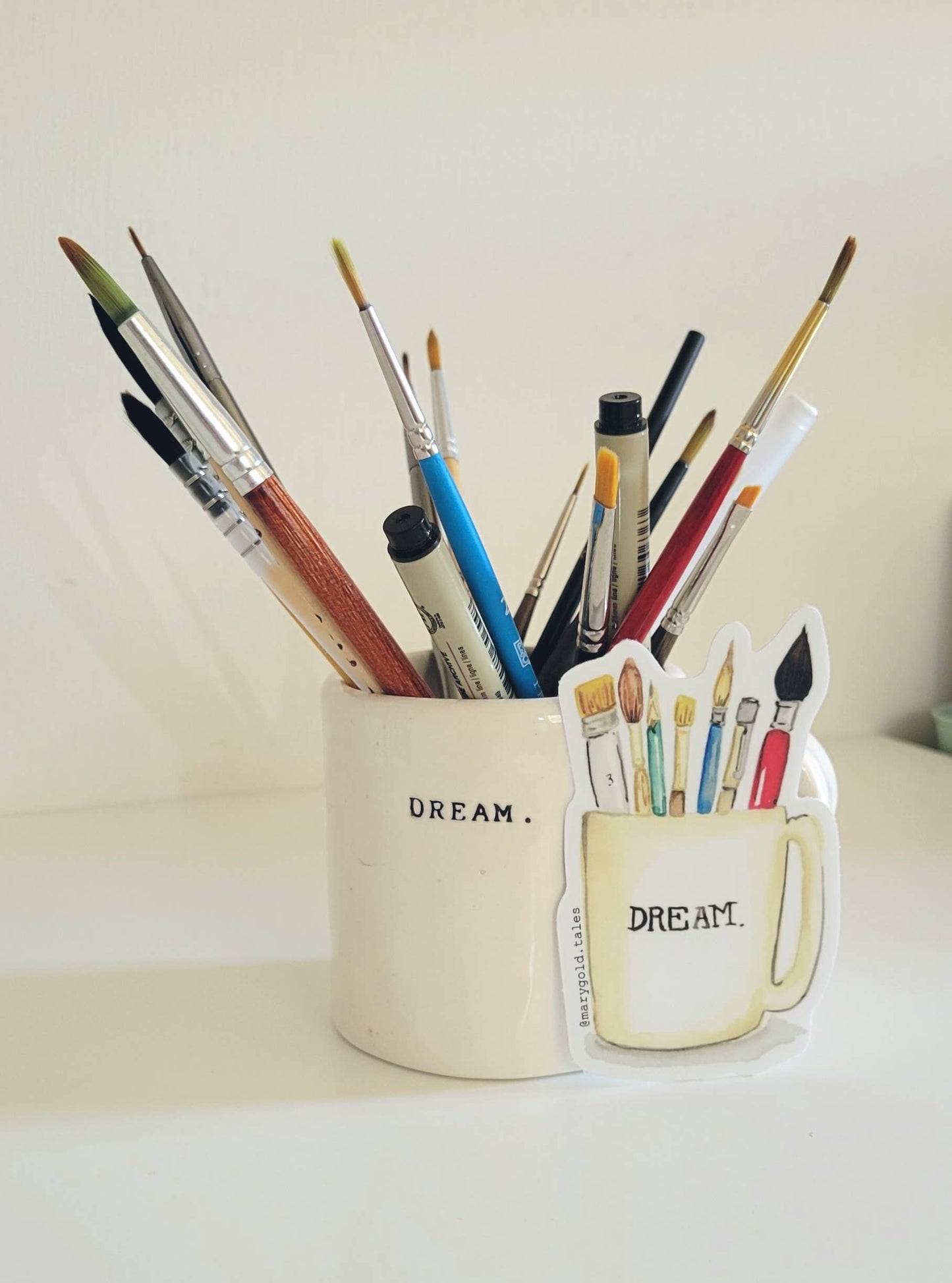 Art Supplies Sticker