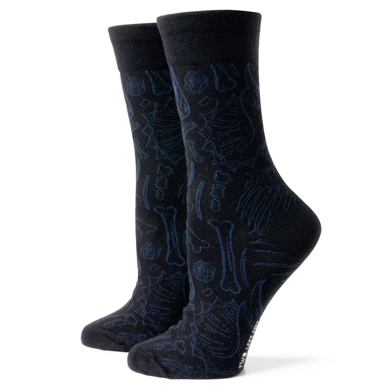 : Hot Mess, Small Two Left Feet® Socks Open Stock