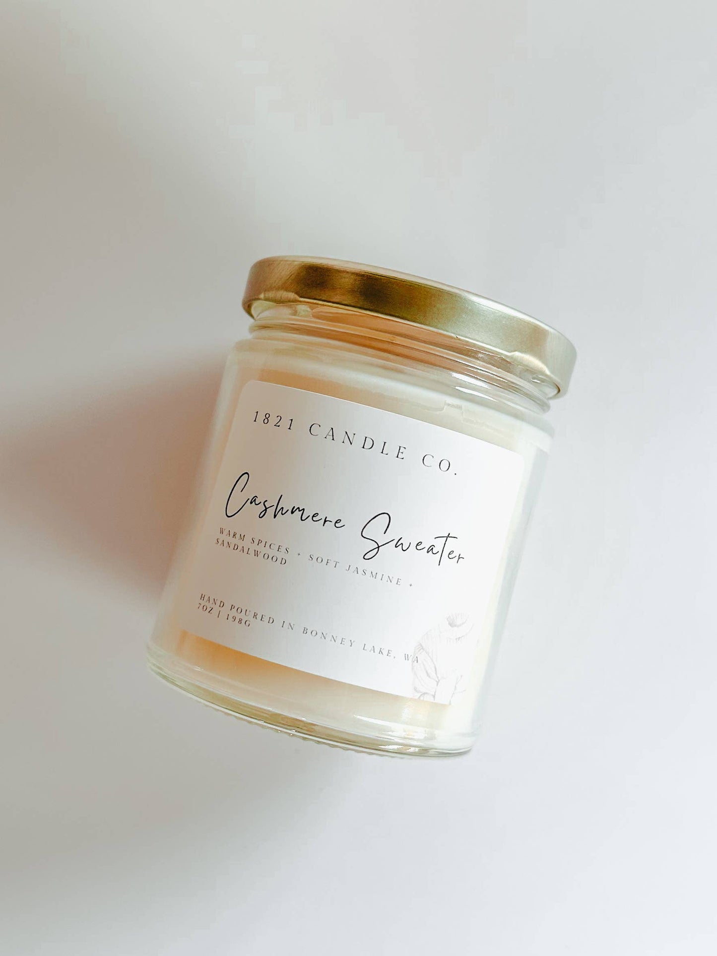 Cashmere Sweater 7oz Soy Blend Candle * Best Seller