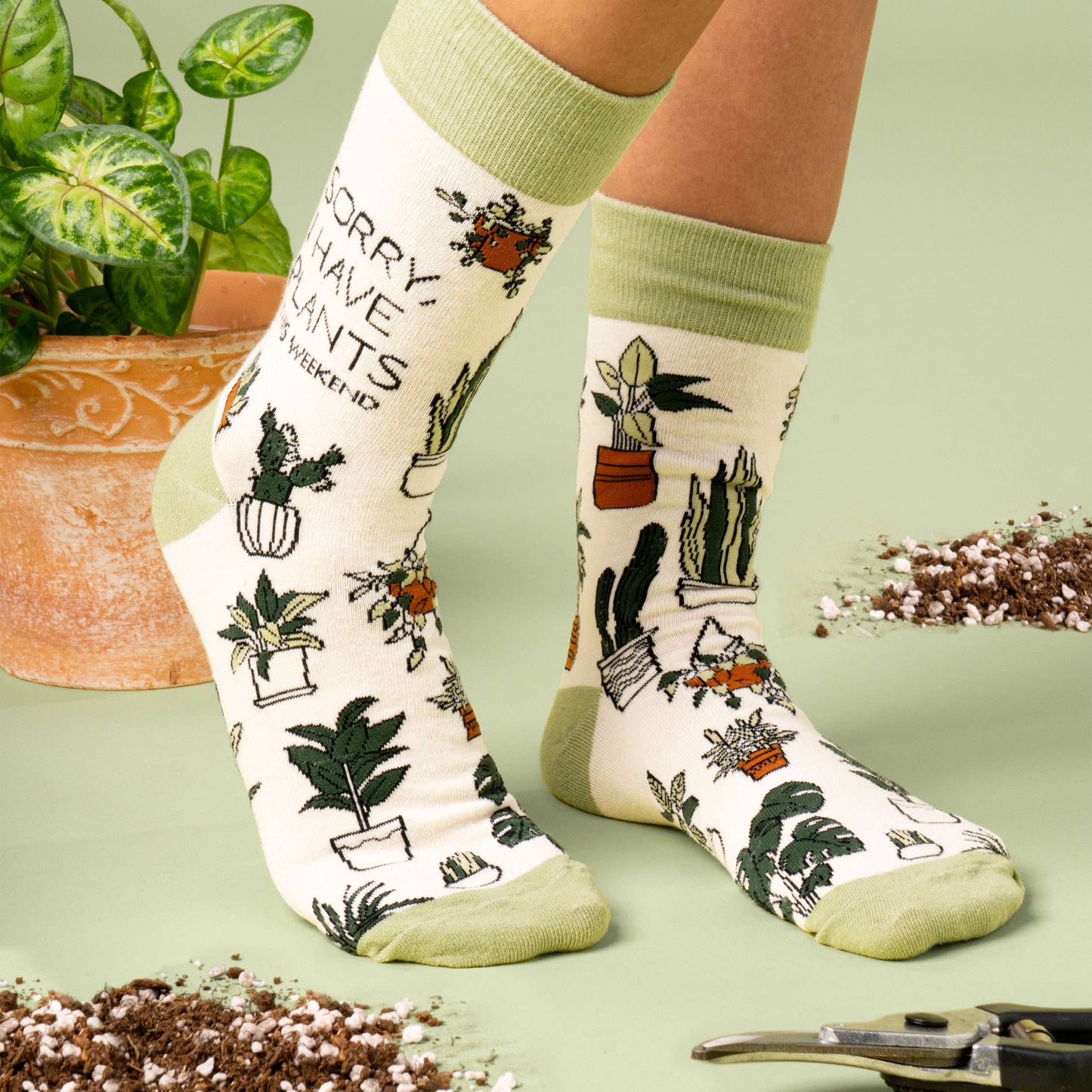 : Hot Mess, Small Two Left Feet® Socks Open Stock