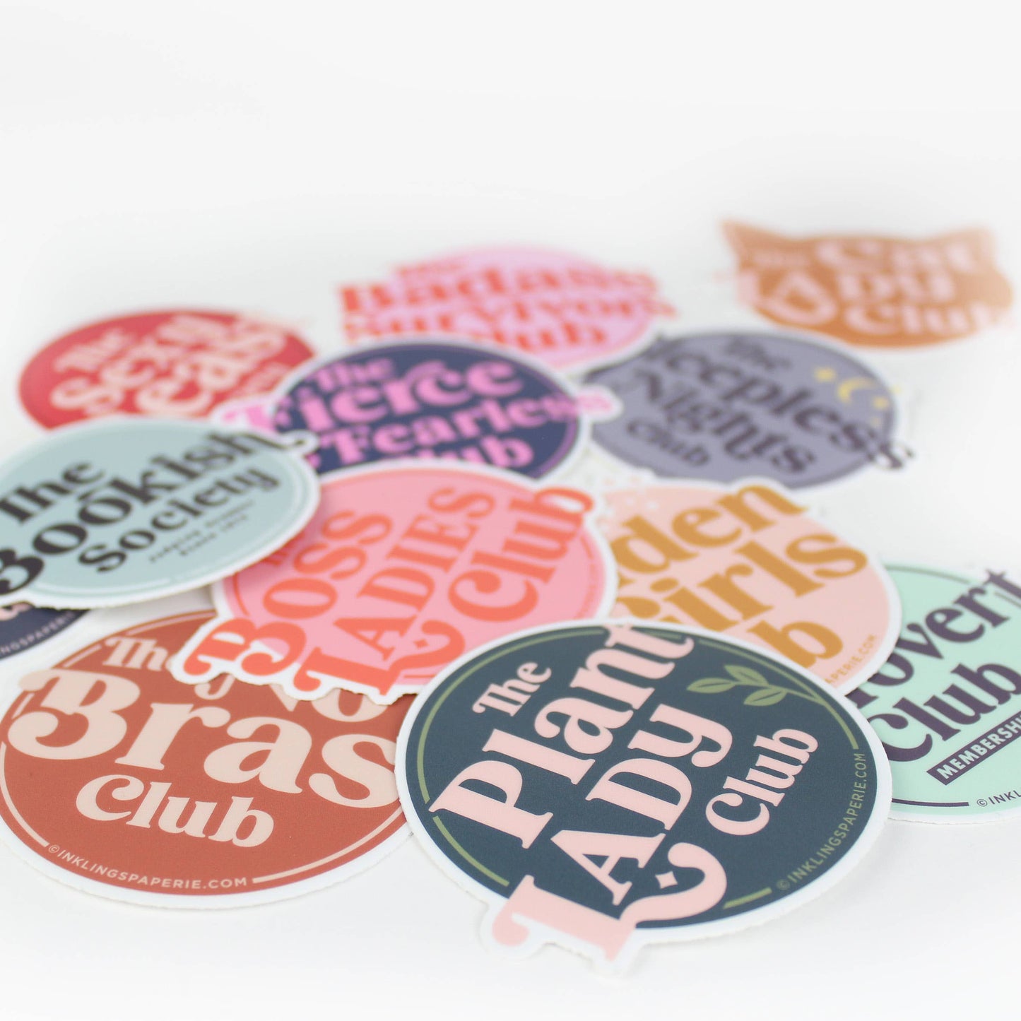Vinyl Sticker - Cat Lady Club