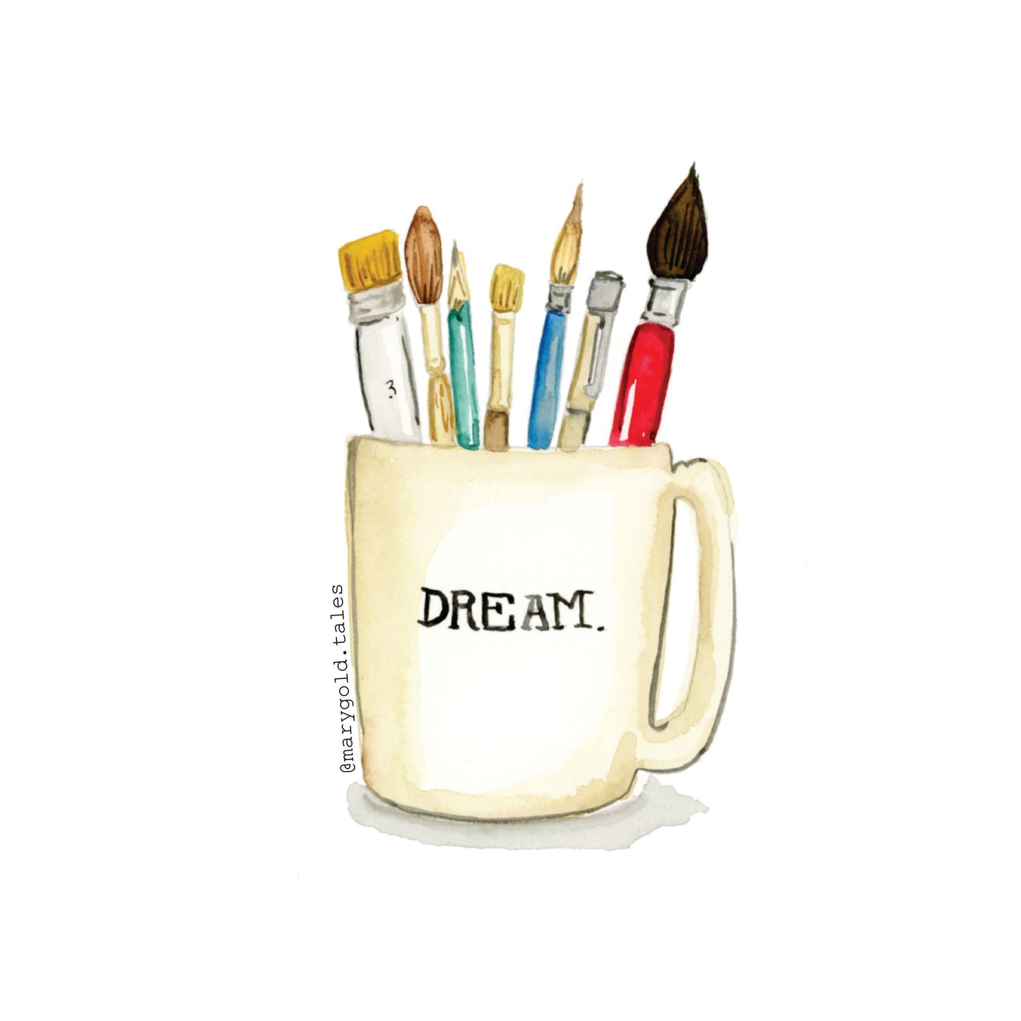 Art Supplies Sticker