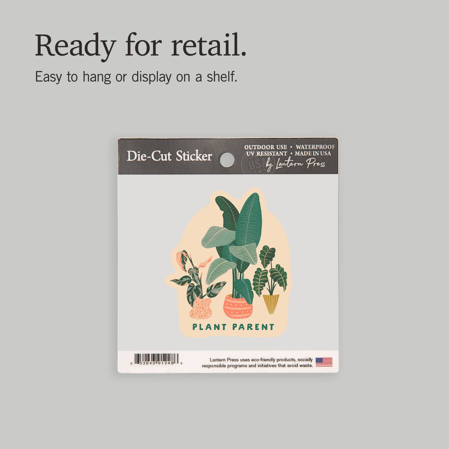 Plant Parent Potted Houseplants: Mini STICKERS