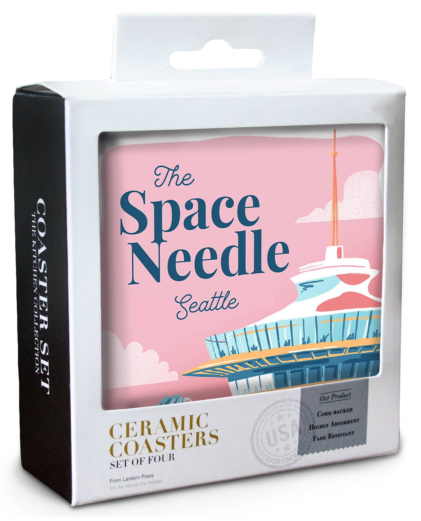 Seattle, Washington, Space Needle, Epic CERAMIC COASTER