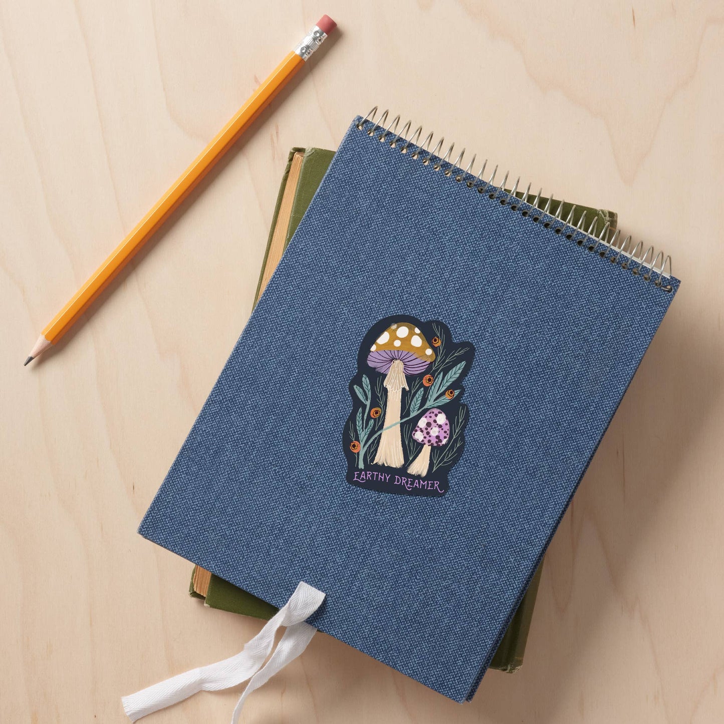 Earthy Dreamer Mushrooms: Mini STICKERS