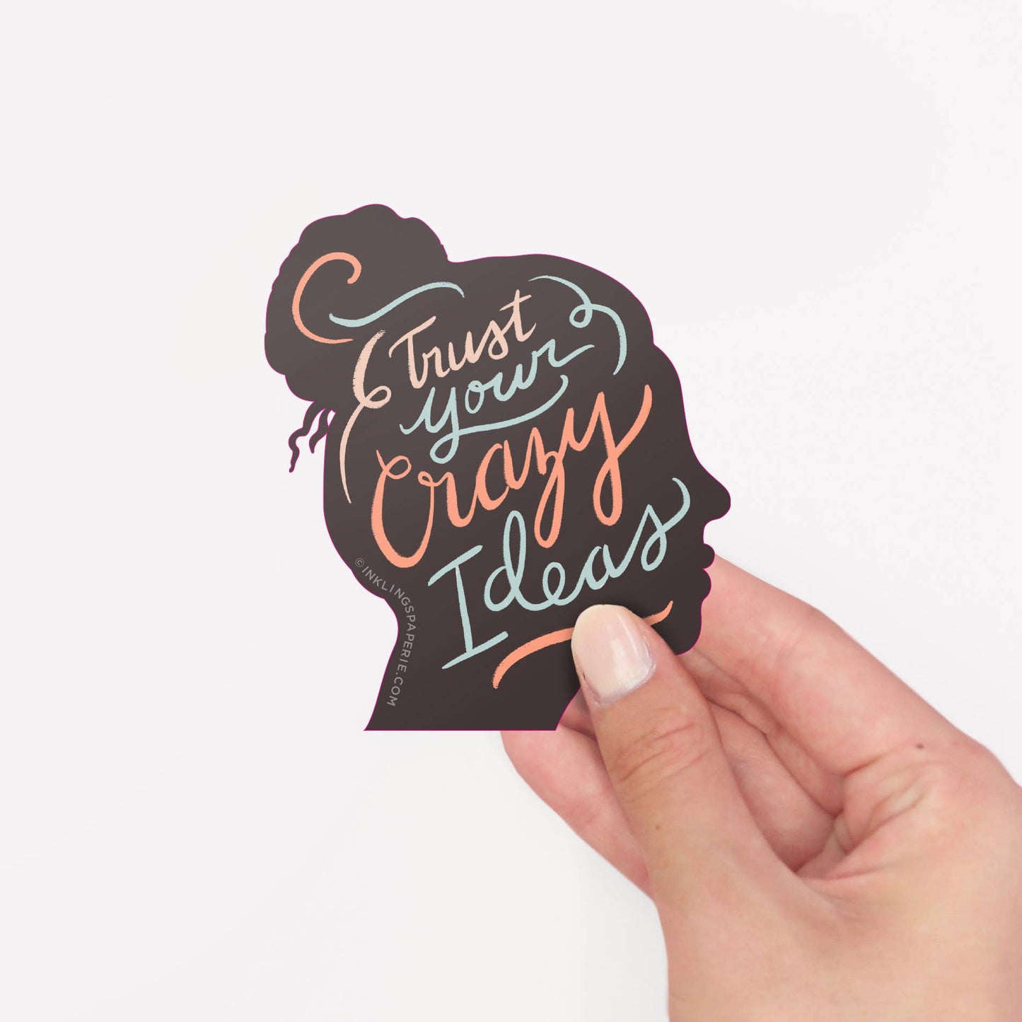 Vinyl Sticker - Trust Your Crazy Ideas