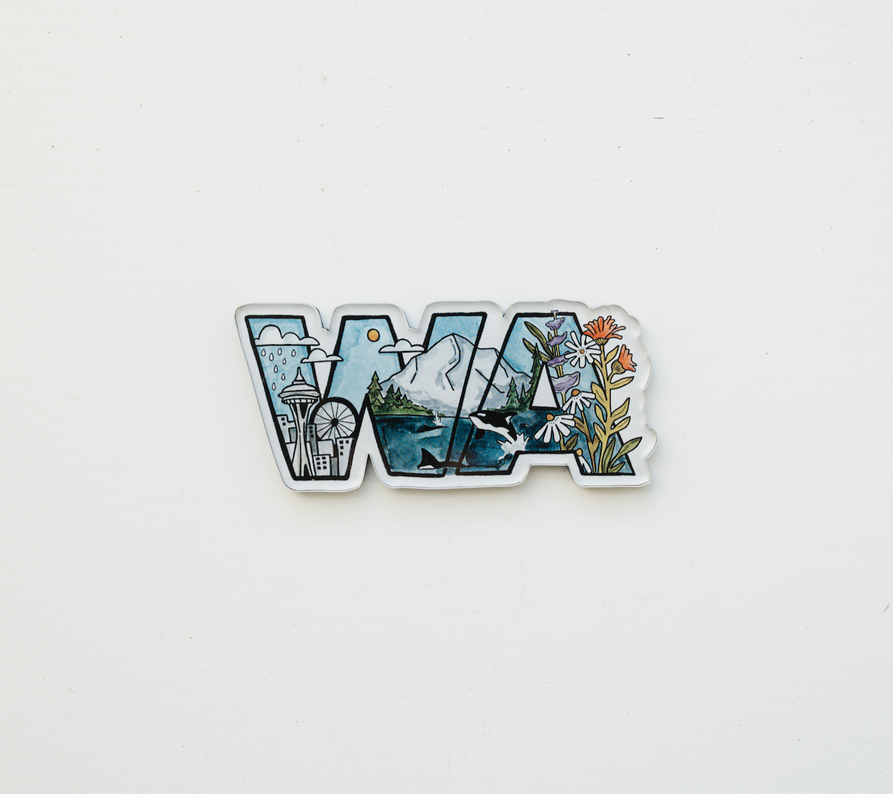 Washington Skyline Magnet