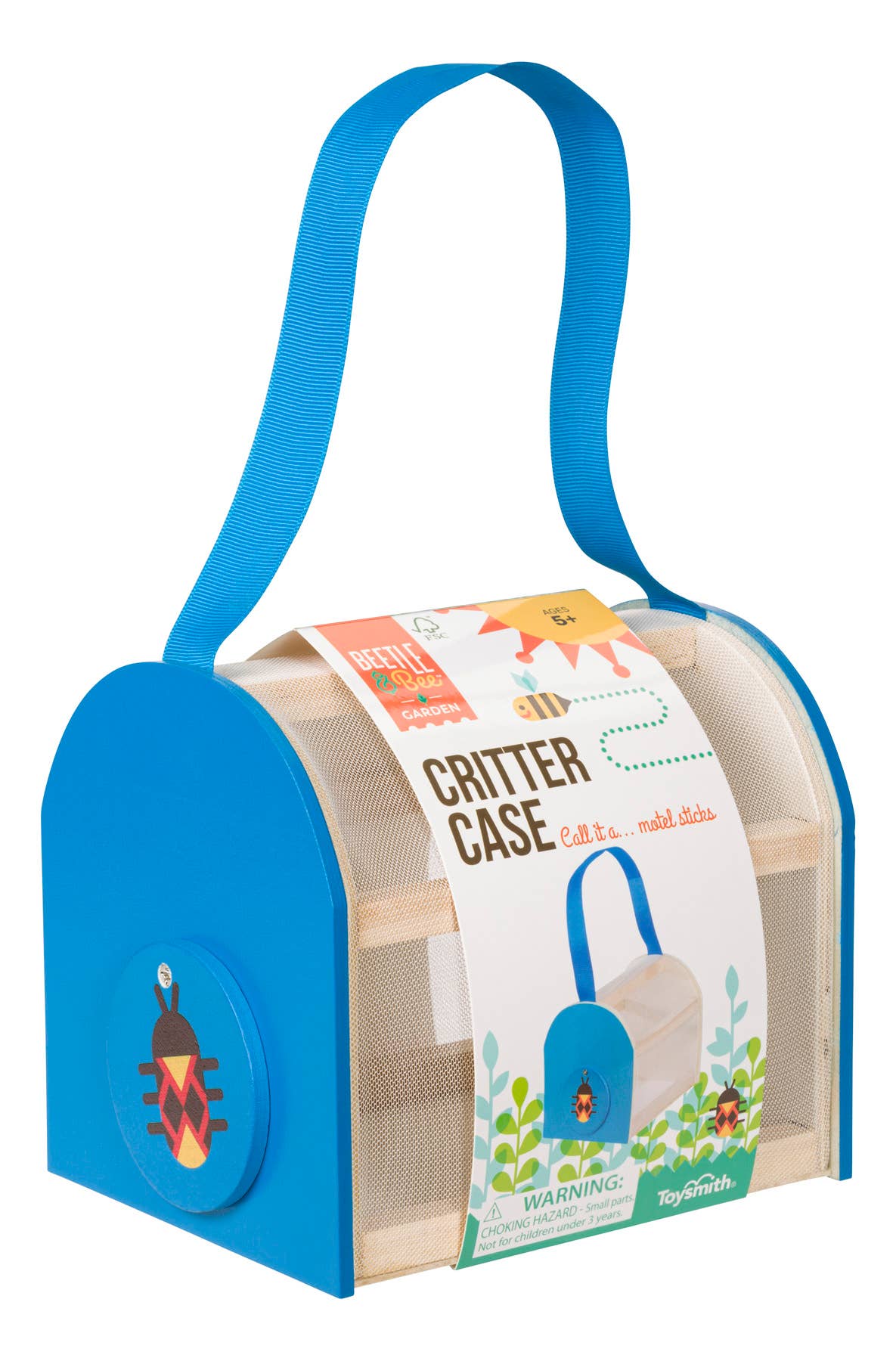 Beetle Bee Critter Case FSC Certified Wood-Outdoor Play