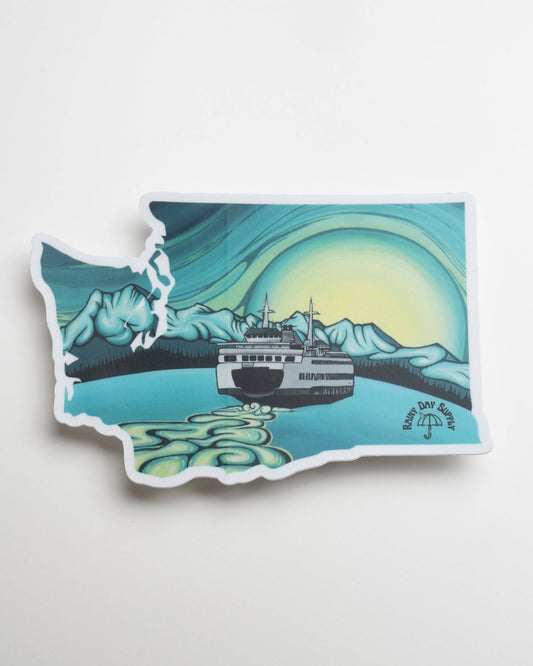 Midnight Crossing Sticker