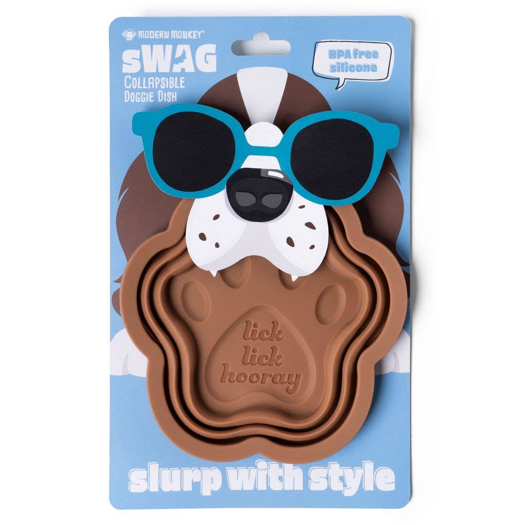 Collapsible Doggie Di Modern Monkey sWAG sh