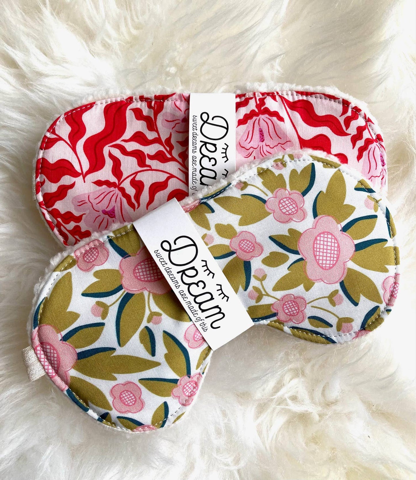 Sleep Mask / Sweet Dreams Sleep Mask / Garden Floral
