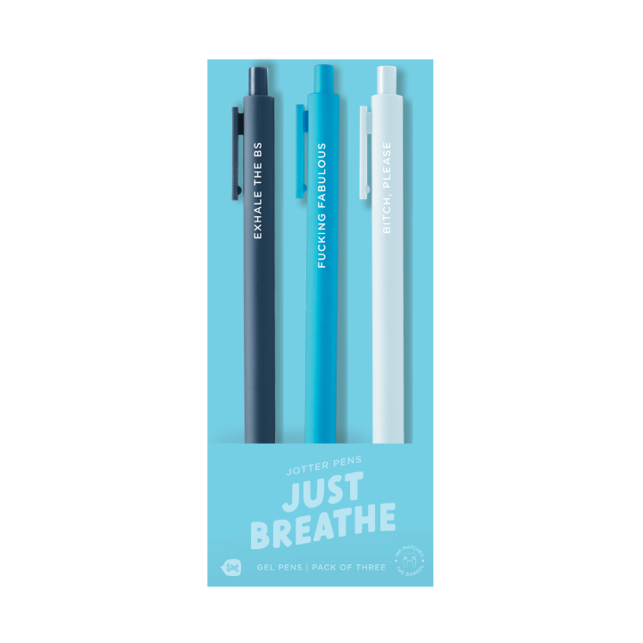 Just Breathe Jotter Sets 3 pack