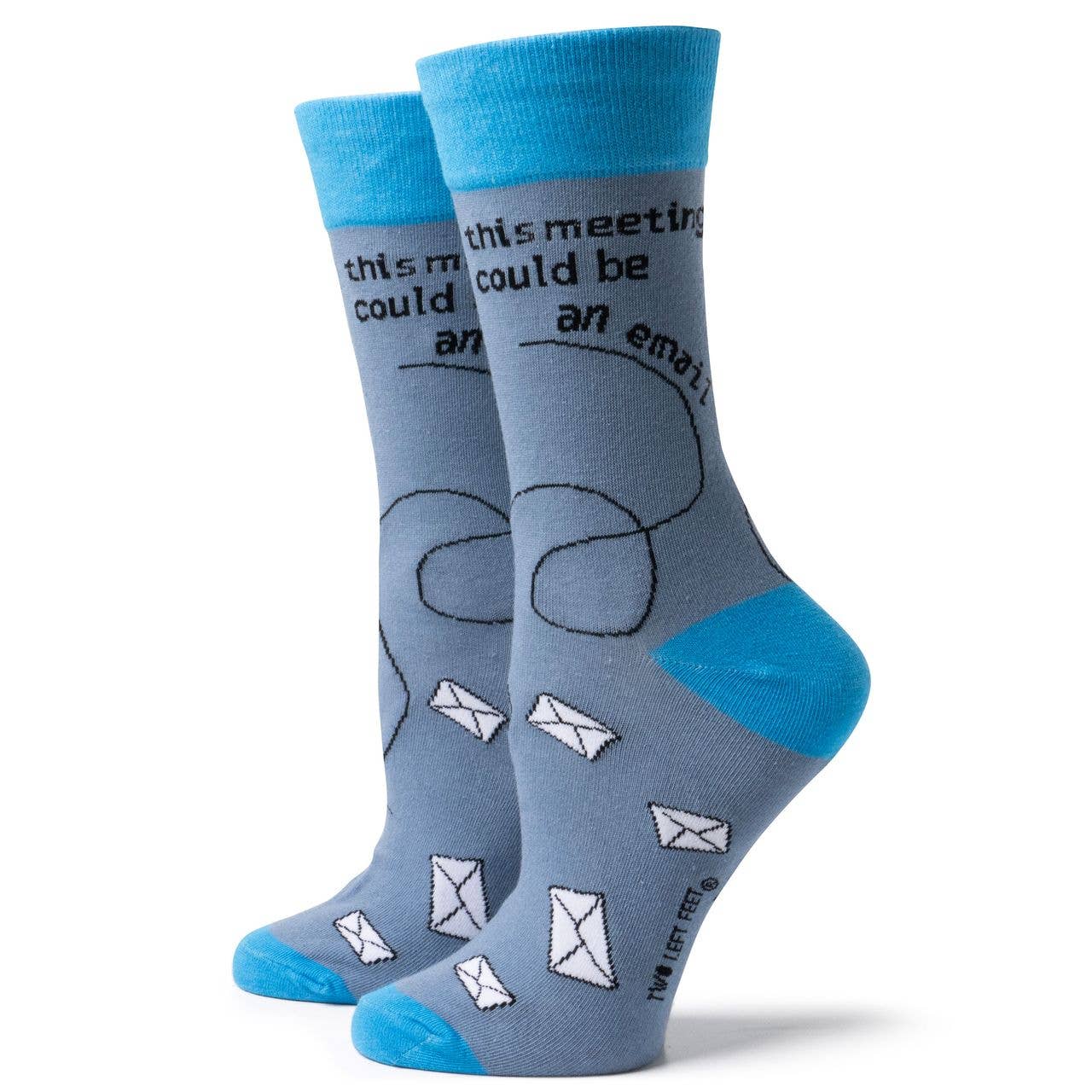 : Hot Mess, Small Two Left Feet® Socks Open Stock