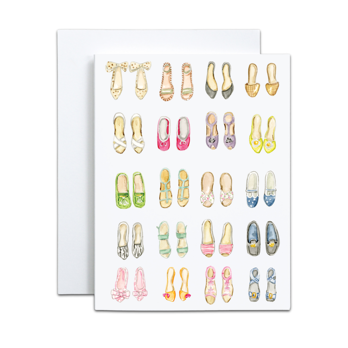 Shoe Note Card