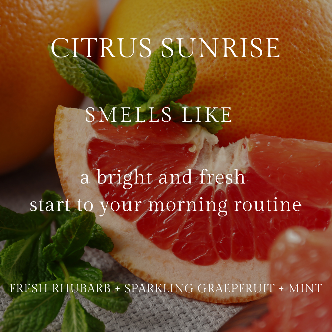 Citrus Sunrise 7oz Soy Blend Candle | Home Decor Gifts