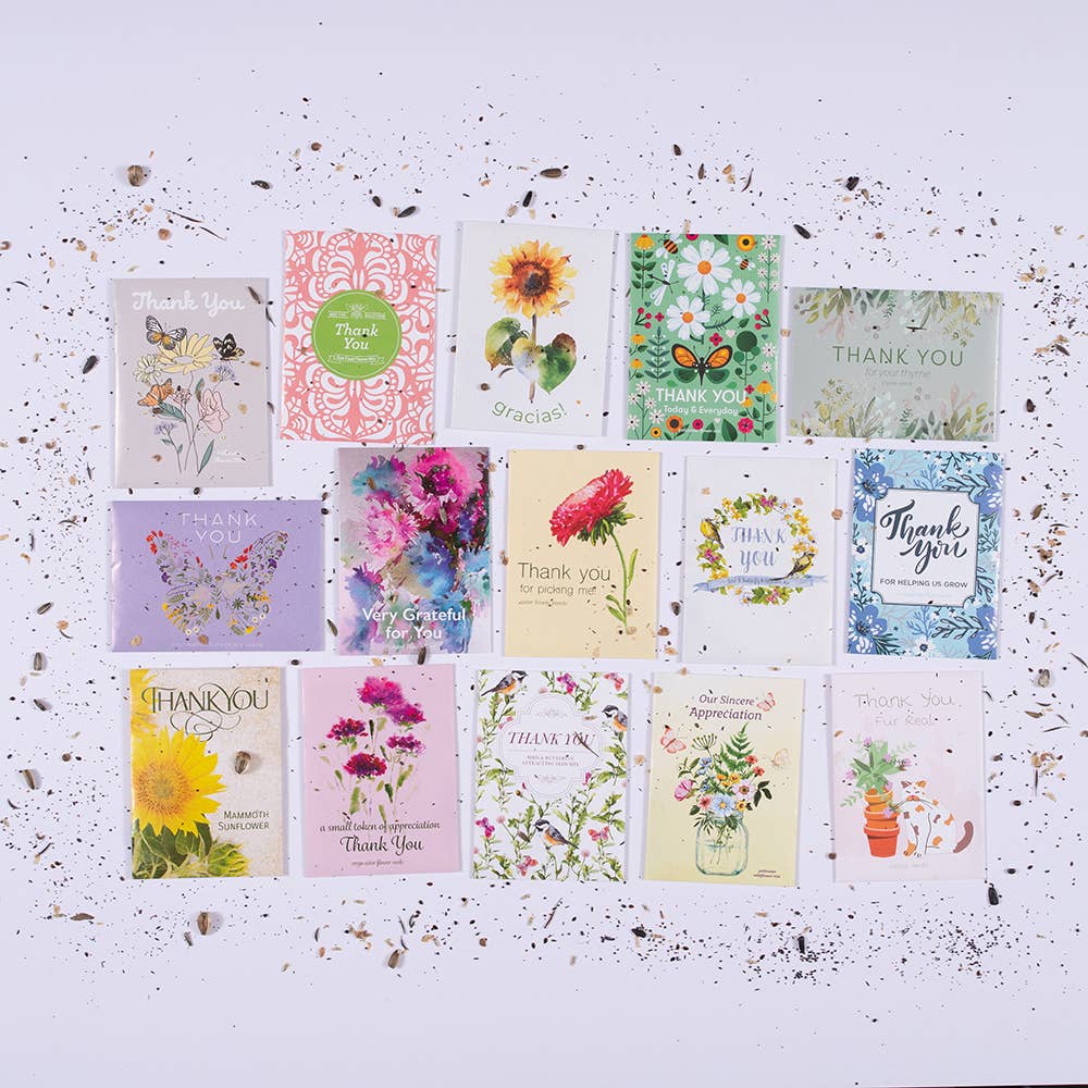 Thank You Today Everyday - Pollinator Flower Mix Seed Packet