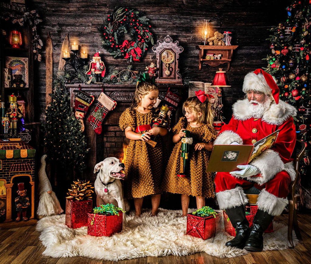 Magical Tear Free Santa Photos