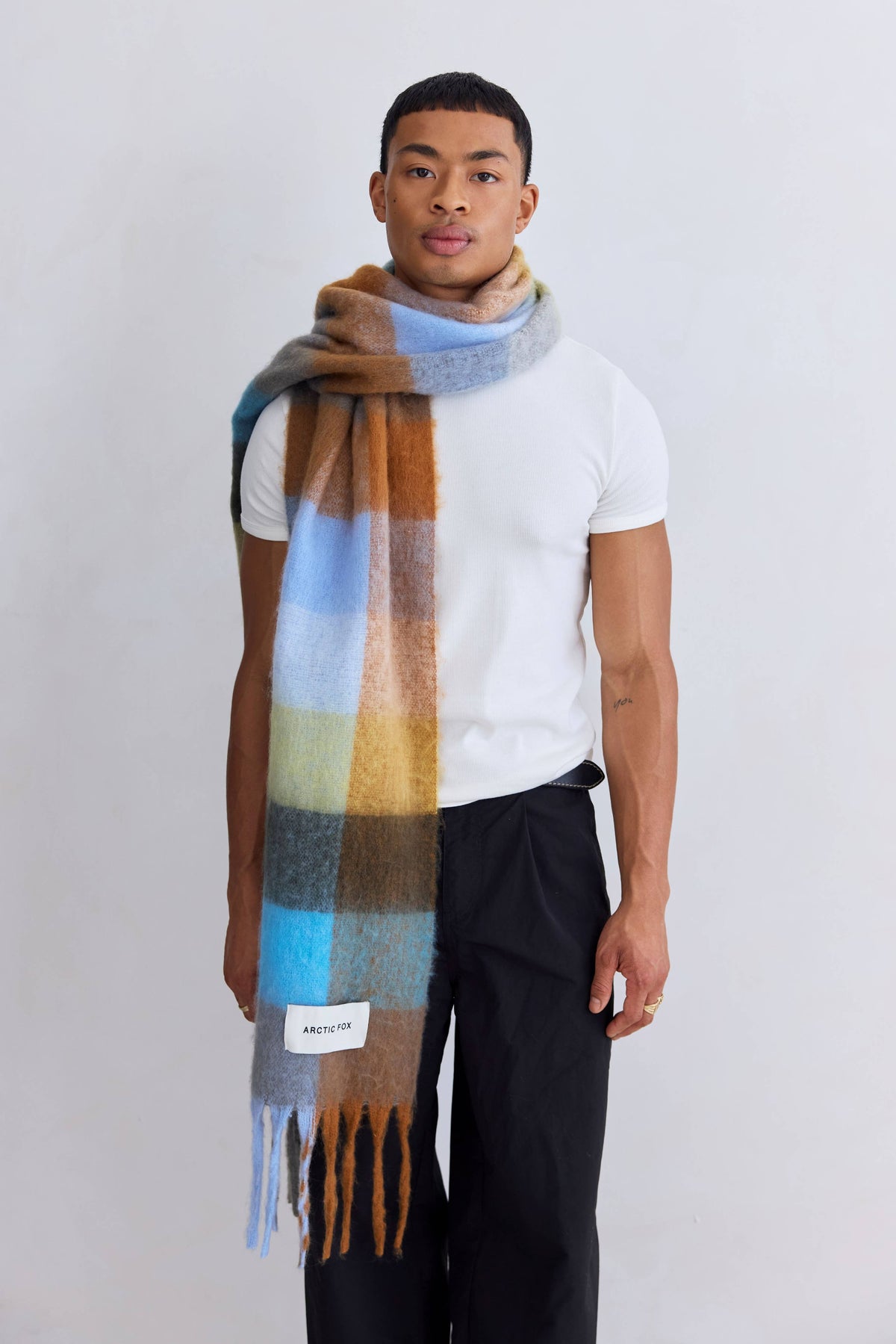 Blue Orange Reykjavik Scarf