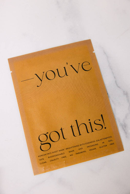 You've Got This Sheet Mask