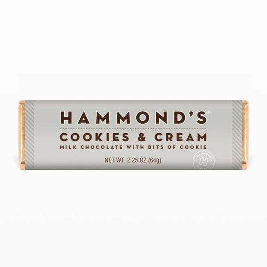 Candy Bar - Milk Chocolate - Cookies & Cream - 2.25 oz