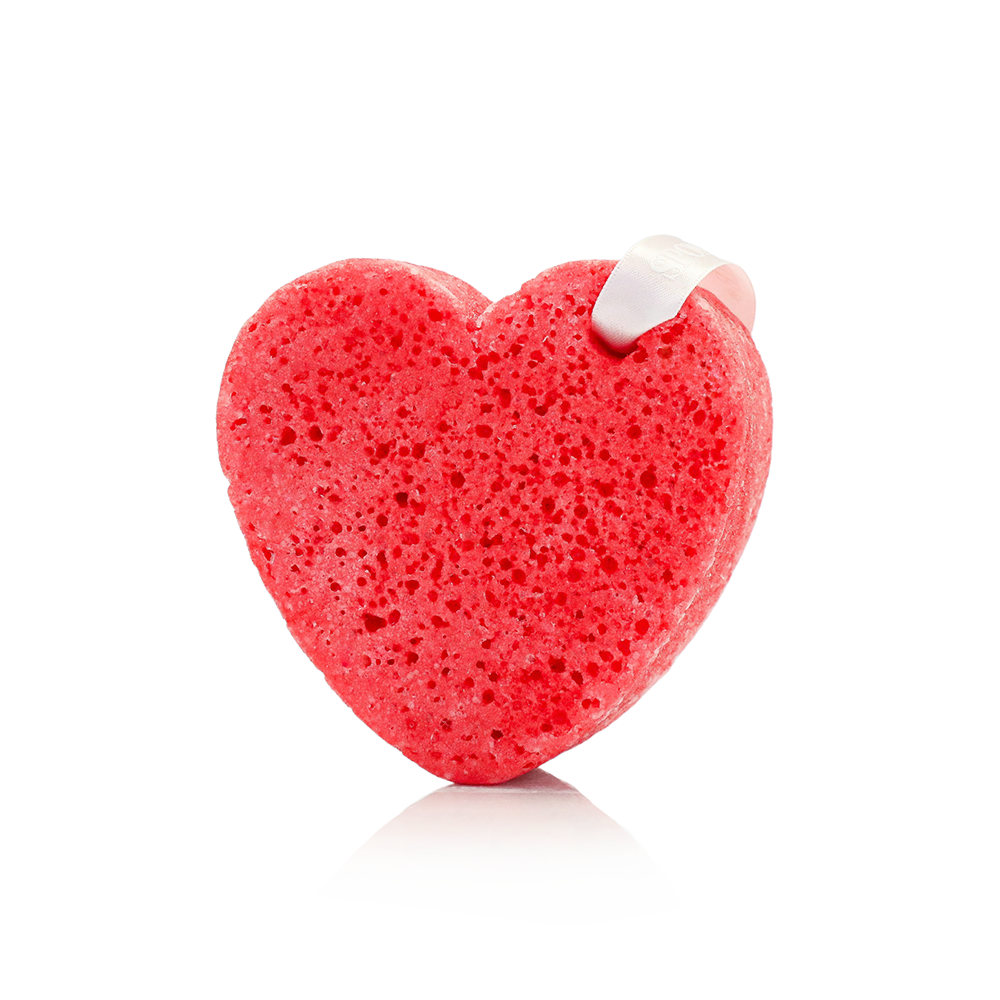 Scarlet Blush Heart Buffer Body Wash