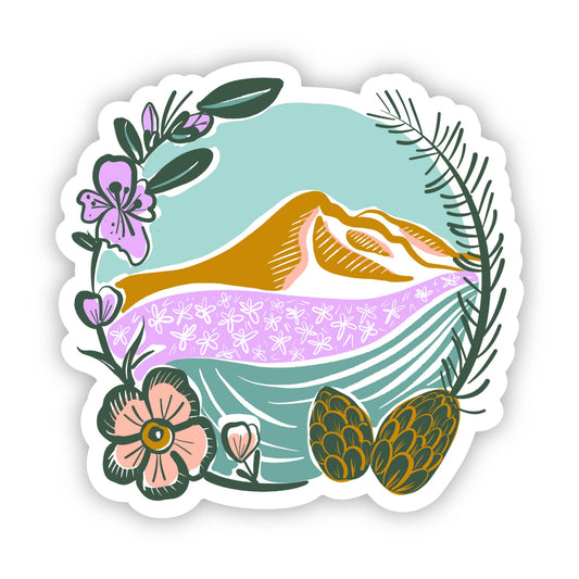 Washington Pacific Northwest Mountain Sticker
