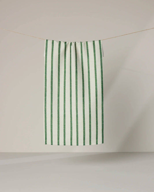 Striped Path Mini Kitchen Towel