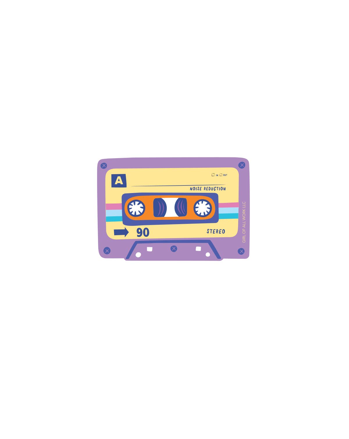 Mix Tape Sticker