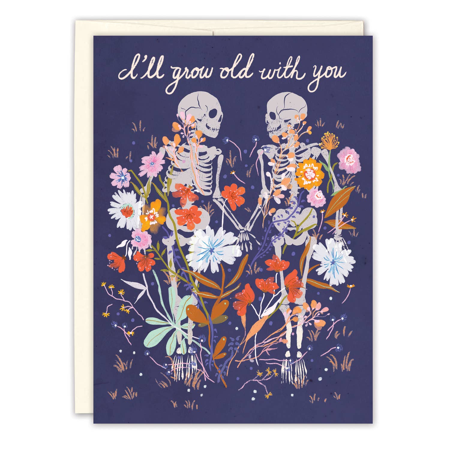 Skeletons Anniversary Card – Local Whimsy